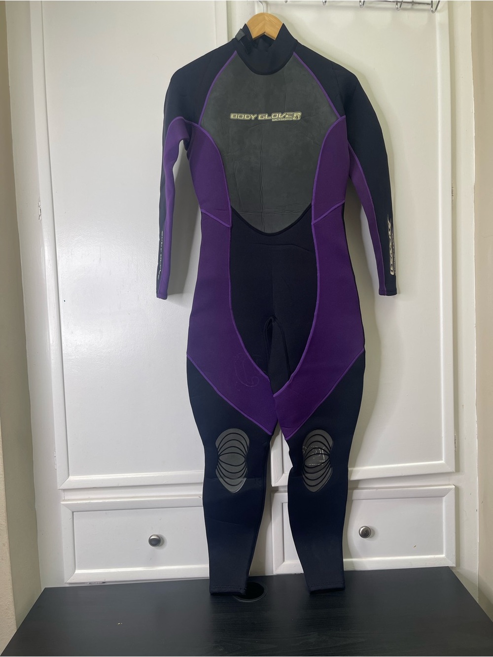 VTG 90s Body Glove Velocity 3/2mm Women’s Full Wetsuit - Black & Purple
